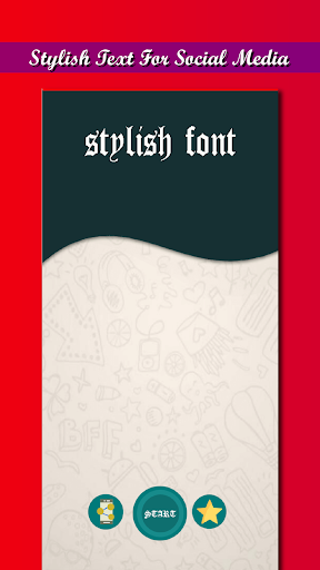 Stylish Text - Image screenshot of android app