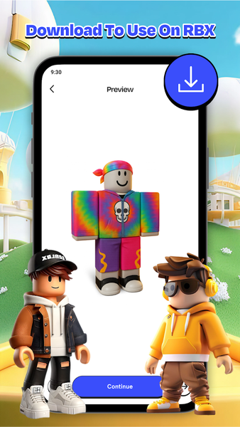 Stylox: Clothes Skins For RBX - عکس برنامه موبایلی اندروید