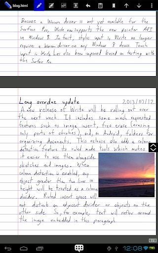 Write - عکس برنامه موبایلی اندروید