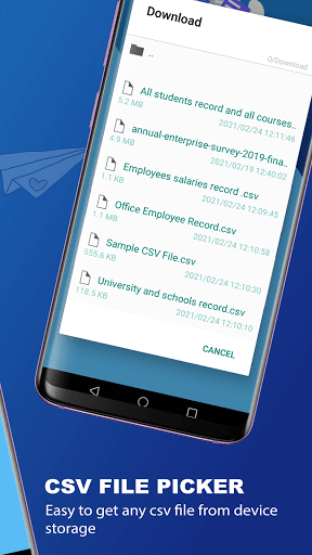 CSV Viewer: CSV File Reader - عکس برنامه موبایلی اندروید