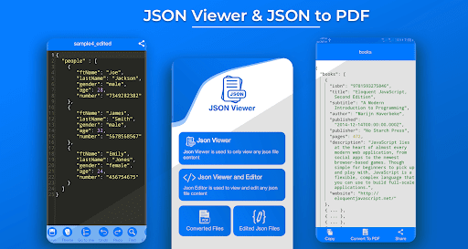 JSON Viewer: JSON Reader - عکس برنامه موبایلی اندروید
