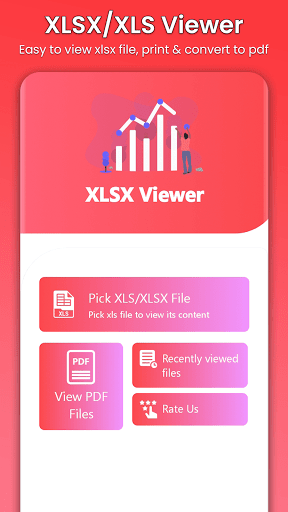 XLSX Viewer: XLSX to PDF - عکس برنامه موبایلی اندروید