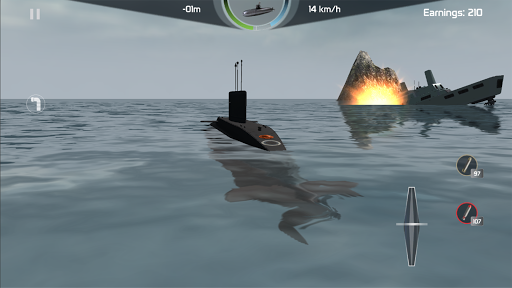 Submarine Simulator: Warfare - عکس بازی موبایلی اندروید