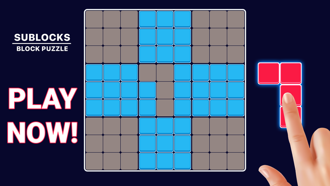 Sublocks: block puzzle game - عکس بازی موبایلی اندروید