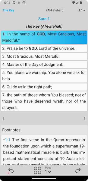The Final Testament - Image screenshot of android app