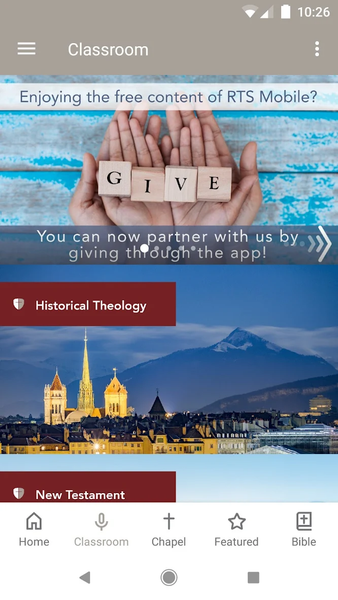 Reformed Theological Seminary - Image screenshot of android app