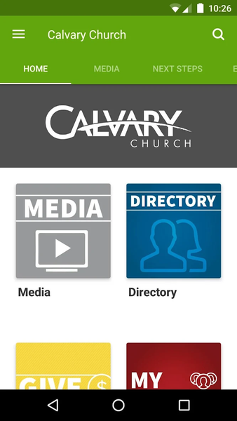 Calvary Church - Image screenshot of android app