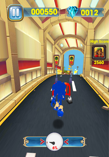 Subway blue porcupine Giand Ring - Run Adventures - عکس بازی موبایلی اندروید