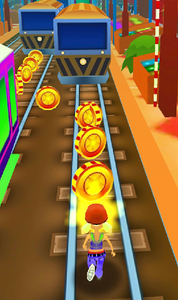 Subway Fast Track Surf Run Fun - Gameplay image of android game