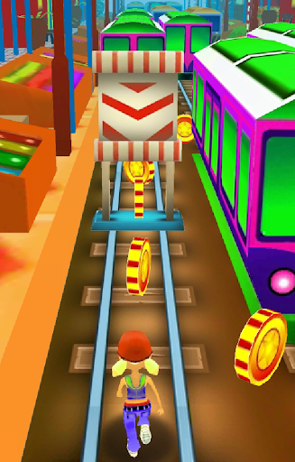 Subway Turbo Surf - Bus Rush Run - Gameplay image of android game