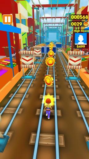 Subway Boost - Track Runner - Gameplay image of android game
