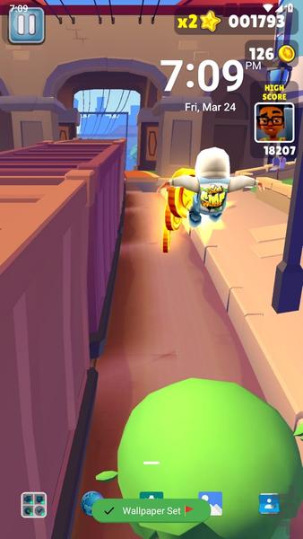 01-subway surf موج سوارمترو پس زمینه - عکس برنامه موبایلی اندروید