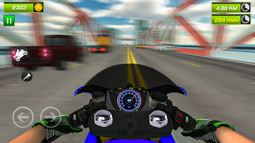 Bike Racing bike game ۳d- Bike Traffic Racing, - عکس بازی موبایلی اندروید