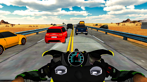 Bike Racing bike game ۳d- Bike Traffic Racing, - عکس بازی موبایلی اندروید