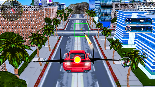 Flying Car Simulator 2019 - Image screenshot of android app