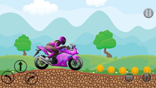Dirt Bike Stunt Race Free ۲D Adventure - عکس بازی موبایلی اندروید