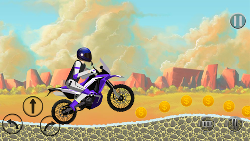 Dirt Bike Stunt Race Free ۲D Adventure - عکس بازی موبایلی اندروید