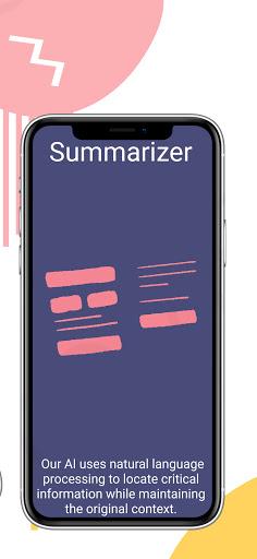 Summarizer and Paraphraser - عکس برنامه موبایلی اندروید