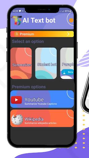 Summarizer and Paraphraser - عکس برنامه موبایلی اندروید