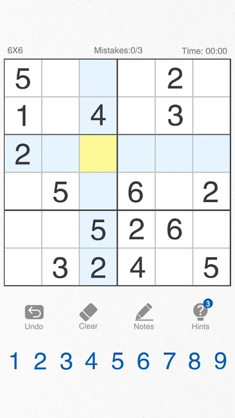 Sudoku-Classic Brain Puzzle - Gameplay image of android game