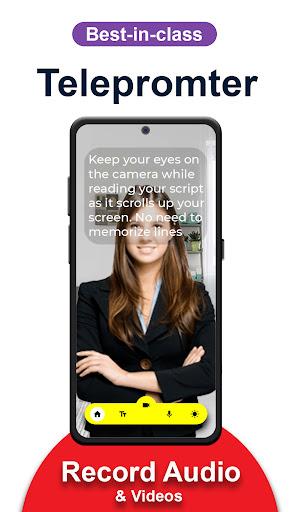 Teleprompter Camera - Image screenshot of android app