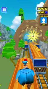 Subway Track - Endless Surf Run - عکس بازی موبایلی اندروید