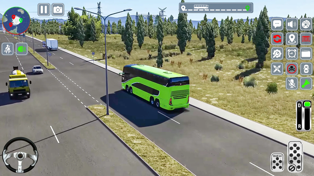Bus Driving Games - Coach Bus - عکس بازی موبایلی اندروید