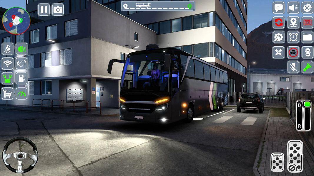 Bus Games 2025 - City Coach - Gameplay image of android game