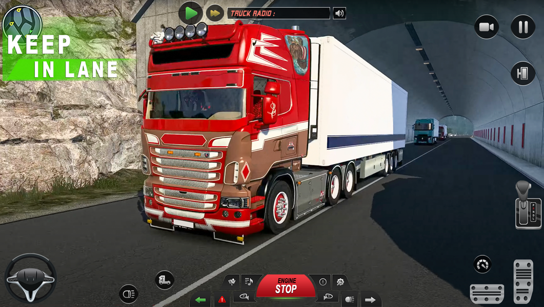 Truck Game 2025 - Truck Driver - عکس بازی موبایلی اندروید