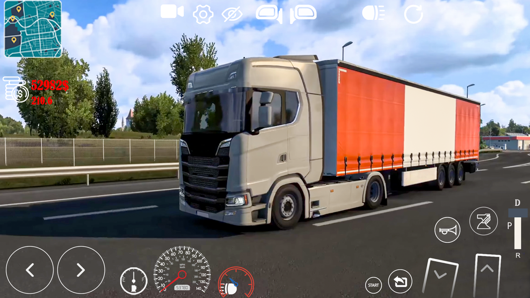 World Cargo Truck Simulator ۳d - عکس بازی موبایلی اندروید