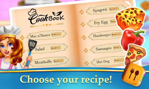 Crazy Chef: Let's cook Food! - عکس بازی موبایلی اندروید