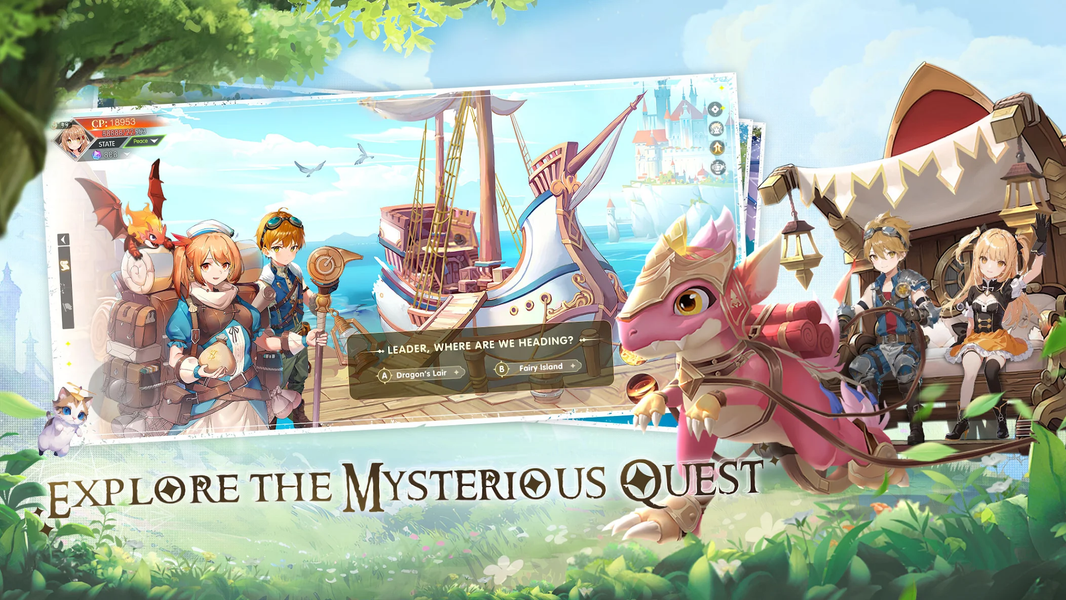 Magic Forest: Dragon Quest - Gameplay image of android game