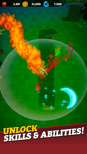 Blood Invasion: Vampire RPG - Gameplay image of android game