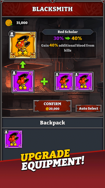 Blood Invasion: Vampire RPG - Gameplay image of android game