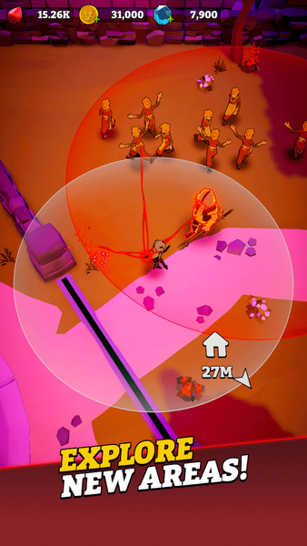 Blood Invasion: Vampire RPG - Gameplay image of android game