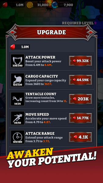 Blood Invasion: Vampire RPG - Gameplay image of android game