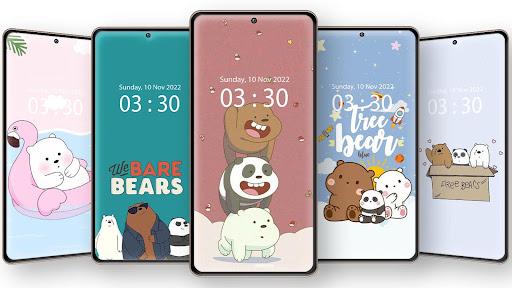 Bear Wallpaper Cute 4K - Image screenshot of android app