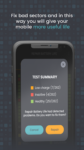 Battery Life & Health Monitor - Image screenshot of android app