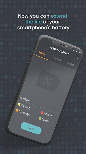 Battery Life & Health Monitor - Image screenshot of android app