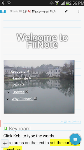 FiiWrite - Image screenshot of android app