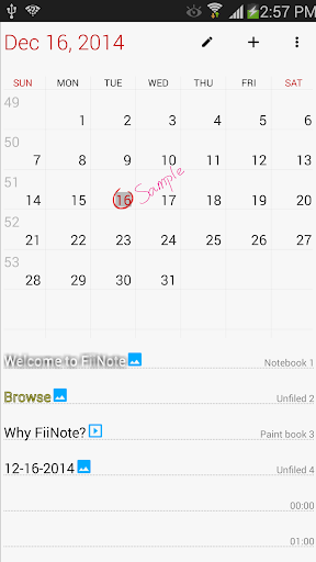 FiiWrite - عکس برنامه موبایلی اندروید