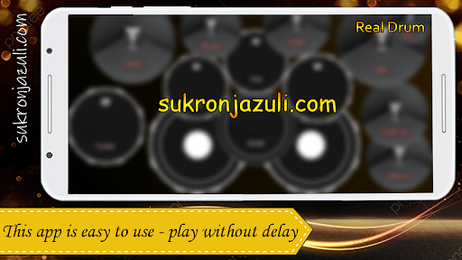 Simple Real Drum - Gameplay image of android game