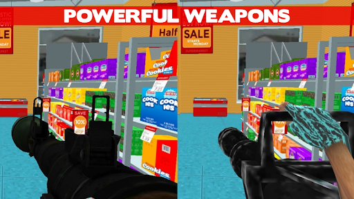 Granny Kick Neighbor: Granny 4 - Gameplay image of android game