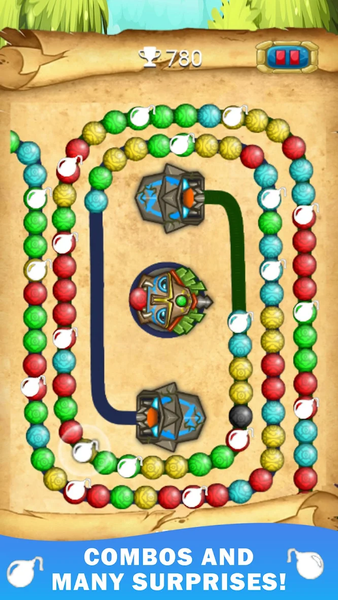 Suma - Bubble Shooter Game - عکس بازی موبایلی اندروید