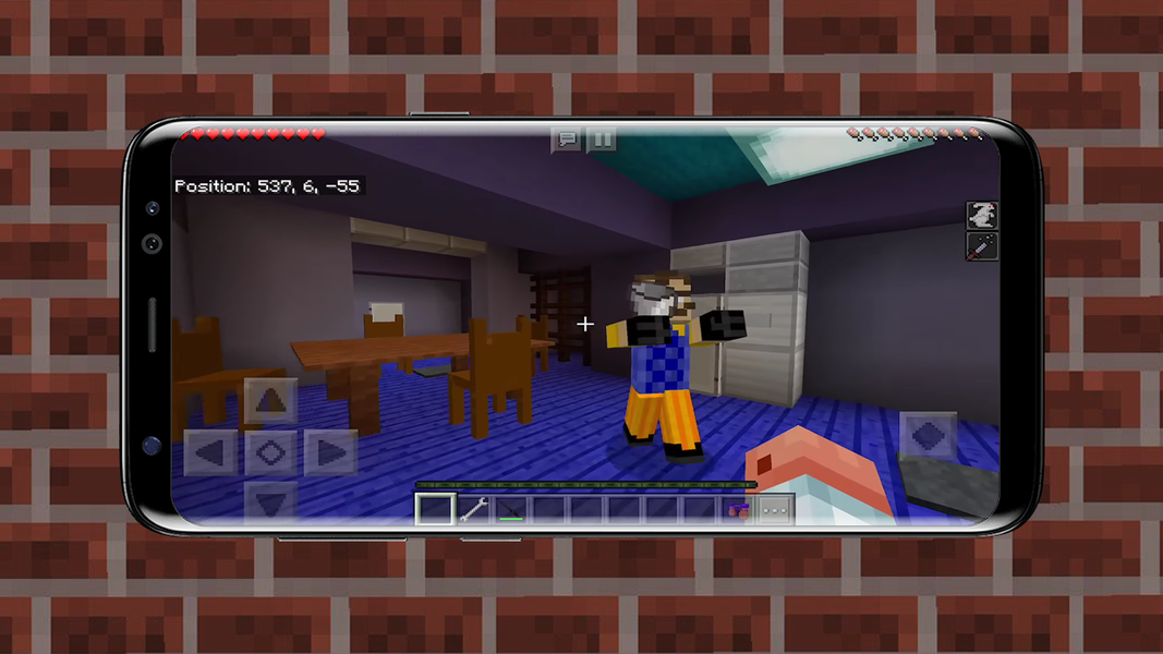 Map Hello Neighbor for MCPE - Image screenshot of android app