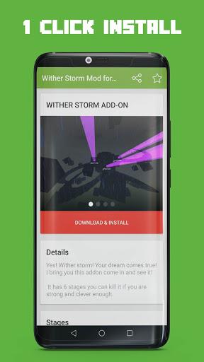 Wither Storm Addon V2 for MCPE - عکس برنامه موبایلی اندروید