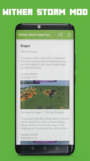 Wither Storm Addon V2 for MCPE - عکس برنامه موبایلی اندروید