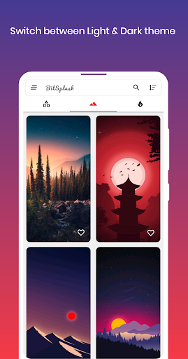 BitSplash - 4K & HD Wallpapers - Image screenshot of android app