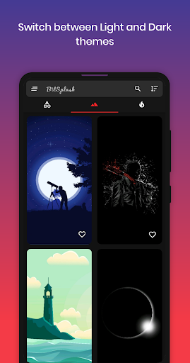 BitSplash - 4K & HD Wallpapers - Image screenshot of android app