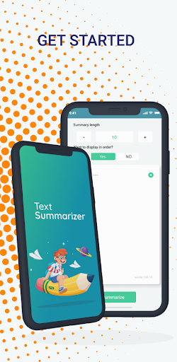 Text Summarizer - Image screenshot of android app